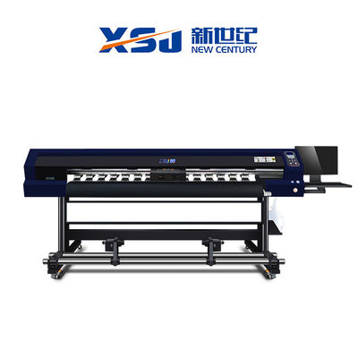 3 Heads LED Curing 1.8m Advertising UV Inkjet Printer