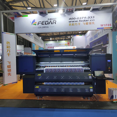 CMYK 3200DPI Fedar 8 Heads Dye Sublimation Printer