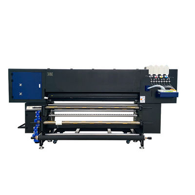 8pcs Epson I3200-A1 Printheads Sublimation Fabric Printing Machine For Cloth