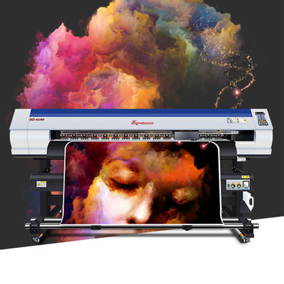 Double Heads 1.8m Skycolor Eco Solvent Plotter