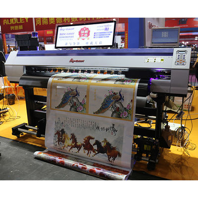 Outdoor Skycolor Plotter Advertising Printing Machine With 2 Heads