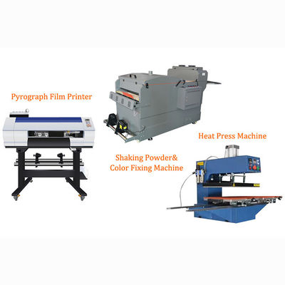 Pyrography Film Fabric Printing Machine With Water Based Pigment
