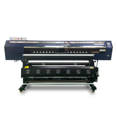 Dye Sublimation Polyester 1900mm Digital Inkjet Printing Machine