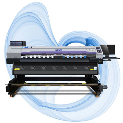 118sqm/H I3200E1 Vinyl Inkjet Printer 1.8m Plotter Large Format Poster Eco Solvent Printer