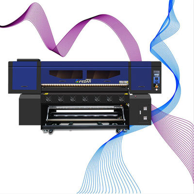 8pcs Epson I3200-A1 Printheads Sublimation Fabric Printing Machine For Cloth