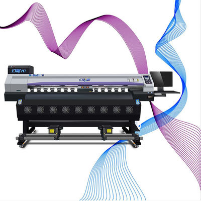 1.9m Large Format Digital Solvent Printers With EPS 3200E1 Printheads