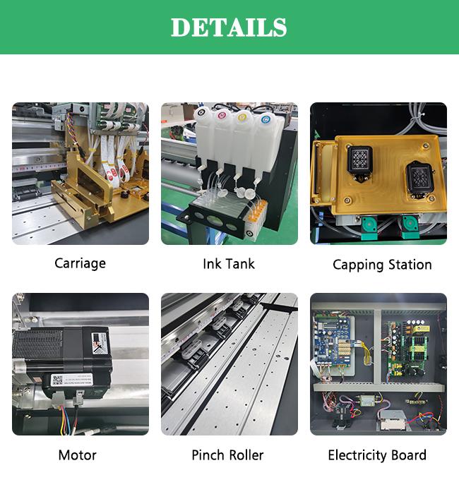 1.9m CMYK Fedar Sublimation Printer Digital Fabric Printing Machine