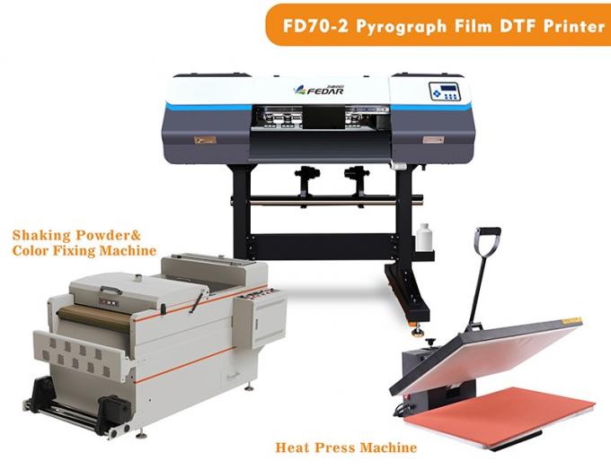 FEDAR Dtf Digital Inkjet Printers Tee Shirt Printing Machine With 2/4